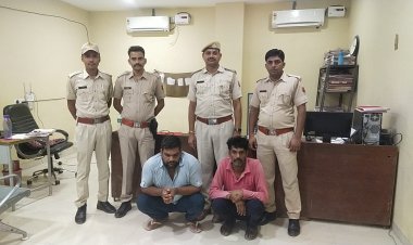 गोदाम से लाखों की केबल चोरी मामले में पुलिस ने दो को किया गिरफ्तार