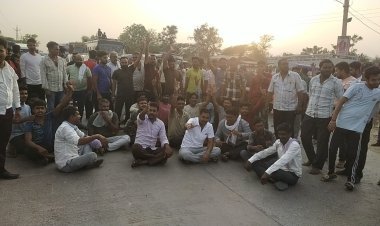 गोचर भूमि के गेट खुलवाने की मांग को लेकर आरएलपी नेताओं के नेतृत्व में लोगो ने दूसरे दिन भी लगाया जाम