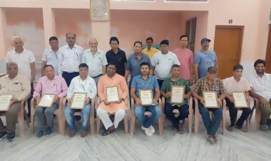 श्रीओसवाल श्रीसंघ पंचायत के चुनाव में अध्यक्ष पद पर निर्वाचित हुए श्रवण कोठारी 