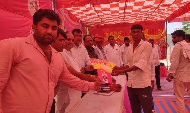 विधायक पं शर्मा ने किया महंगाई राहत कैंप का निरीक्षण कर ग्रामीणों की सुनी समस्याएं