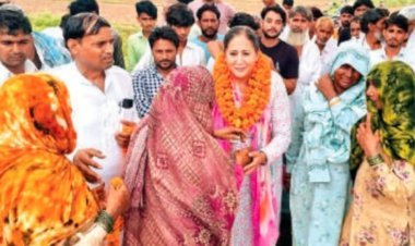 कांग्रेस नेत्री सिमरत कौर ने ग्रामीणों की सुनी समस्याएं