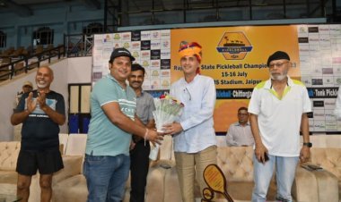 पिकलबॉल विश्व का तेजी से बढ़ता हुआ खेल- वीरेन्द्र पूनिया राज्य स्तरीय पिकलबॉल प्रतियोगिता हुई शुरू