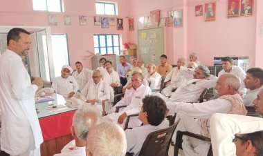 किसान सभा की तहसील कमेटी की बैठक आयोजित