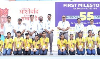 सीएलसी प्री फाउंडेशन विंग में मेडल एवं मोटिवेशन सेरेमनी का आयोजन