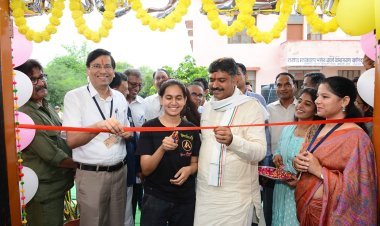 मंत्री जूली ने किया ईडब्ल्यूएस छात्रावास का शिलान्यास