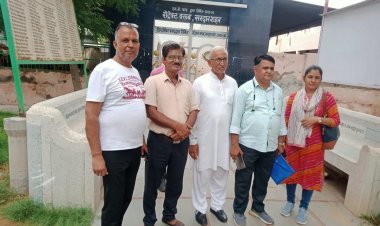 जिला नोडल अधिकारी गौशाला चूरू ने किया गौशाला का औचक निरीक्षण