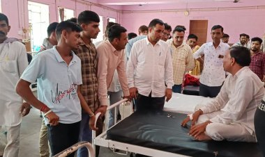 आरएलपी के पदाधिकारियों ने राजकीय अस्पताल का किया औचक निरीक्षण, अस्पताल प्रभारी से की अस्पताल की व्यवस्थाओं को लेकर वार्ता 