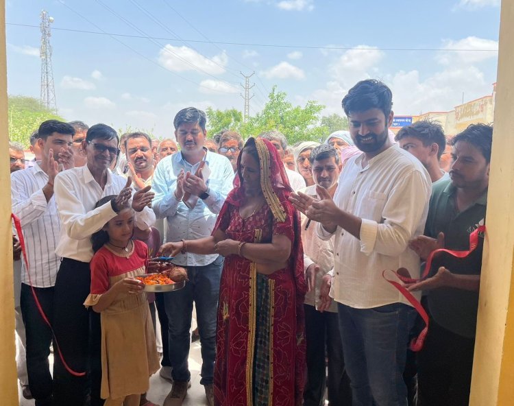 सातड़ा में सहायक अभियंता कार्यालय खुलने से कई गांवों को मिलेगा लाभ: बीदावती देवी सातड़ा में स्थापित सहायक अभियंता (विद्युत) कार्यालय का हुआ शुभारंभ