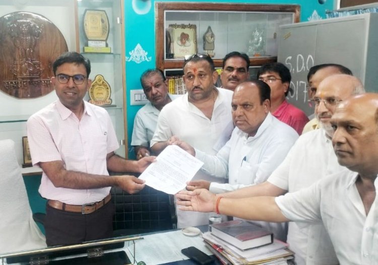 बीकानेर कलक्टर, एसपी से की मुलाकात