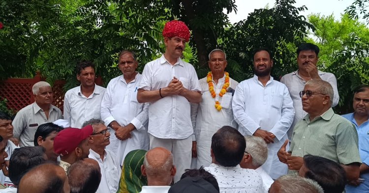 जिला यादव अहीर समाज व यादव शहर महासभा ने पूर्व केंद्रीय मंत्री का किया आभार प्रकट