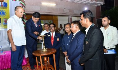 लायंस क्लब चूरू का पदस्थापना समारोह ‘मायरा 2023’ सम्पन्न चन्द्रप्रकाश खत्री बने लायंस क्लब के नये अध्यक्ष