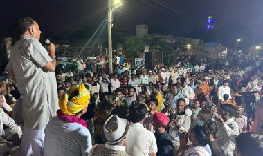 गहलोत एक बार मुझे जेल में डालकर देखे राजस्थान जलेगा-राजेन्द्र सिंह गुढा