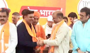 शिक्षाविद् डा. दिनेश यादव भाजपा में हुए शामिल