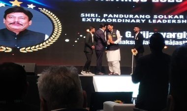 विख्यात पर्यावरणविद एन जी विजयवर्गीय धरती पुत्र अवार्ड से सम्मानित हुए  