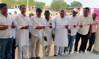 गांवों में विधायक ने किया विकास कार्यों का लोकार्पण 