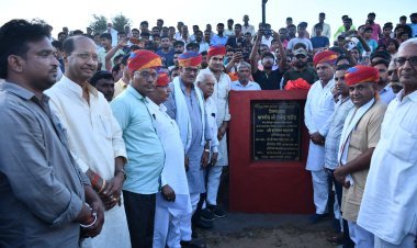 रेलवे अंडरब्रिज शिलान्यास कार्यक्रम में राठौड़ का किया अभिनंदन 
