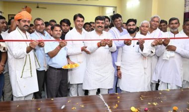 ग्रामीण क्षेत्र का सर्वांगीण विकास कराना ही प्रमुख लक्ष्य है -मंत्री जूली