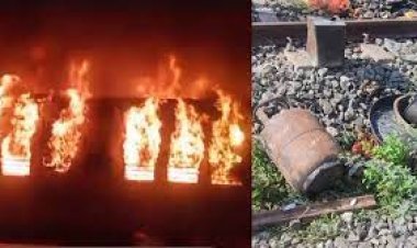 हे राम ! रामेश्वर जा रही ट्रेन में लगी आग, 10 यात्री जिंदा जल गए, 20 से अधिक झुलसे