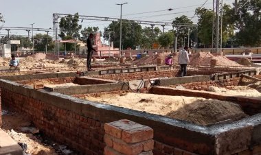 तीव्र गति से चल रहा पुनर्विकास का कार्य