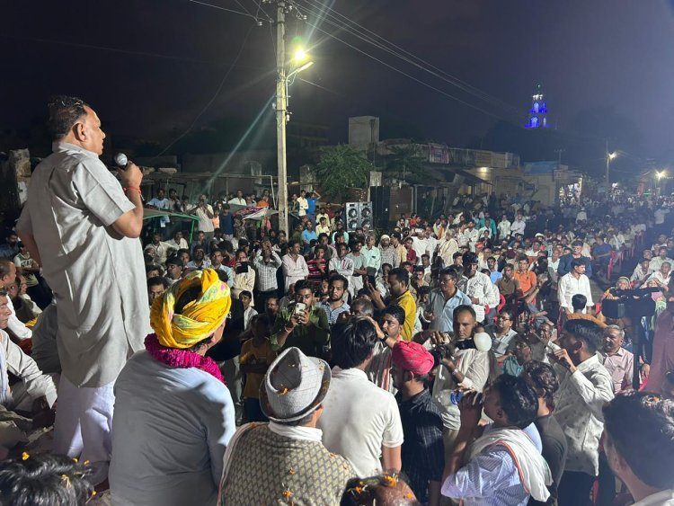 गहलोत एक बार मुझे जेल में डालकर देखे राजस्थान जलेगा-राजेन्द्र सिंह गुढा