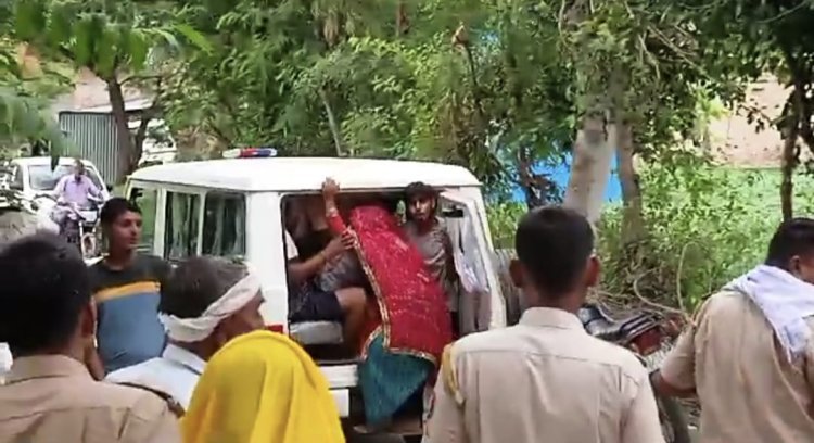 जोगीपुरा में पूरा स्वीकृत रोड बनाने को लेकर धरना प्रदर्शन,प्रशासन बना रहा है अधूरा रोड,ग्रामीणों में आक्रोश