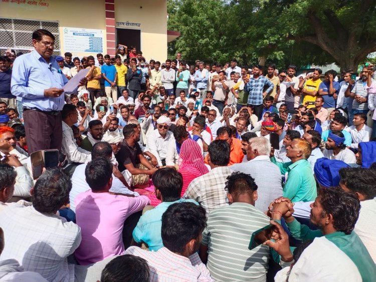 नवोदय विद्यालय प्रकरण,55 घंटे बाद हुआ समझौता