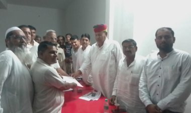 विधायक पूसाराम गोदारा ने की जनसुनवाई 