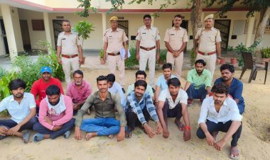 पुलिस ने अभियान चलाकर 13 वांछितों को किया गिरफ्तार