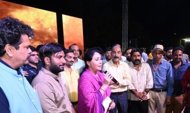 उपमुख्यमंत्री दीया कुमारी ने विद्याधर नगर में किया दशहरा मेले का शुभारंभ