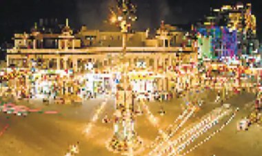 यपुर ग्रेटर निगम इस दिवाली पांच बत्ती की सजावट राइजिंग राजस्थान' थीम पर एमओयू करती कंपनियों की दिखेगी झलक