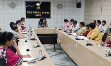 अलवर में पेयजल समस्याओं के समाधान के लिए जिला कलक्टर ने पेयजल शिकायत निवारण सेल का गठन किया  