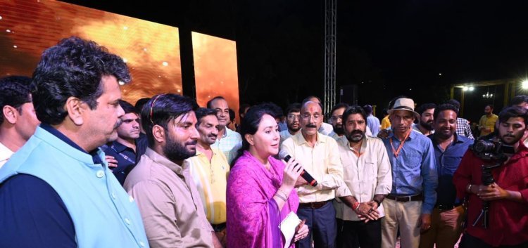 उपमुख्यमंत्री दीया कुमारी ने विद्याधर नगर में किया दशहरा मेले का शुभारंभ