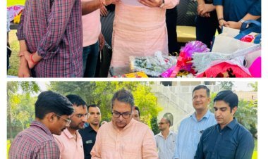 OBC आरक्षण संघर्ष समिति ने भाजपा के पूर्व प्रदेश अध्यक्ष  सतीश पुनियां से की मुलाकात