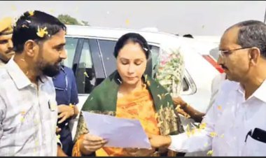 पलसाना में अटल प्रगति पथ को फोरलेन बनाने की मांग, डिप्टी सीएम दीया कुमारी का स्वागत