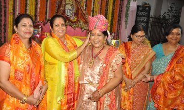 राणी सती का मंगल पाठ आयोजित