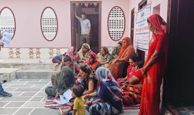 महिलाओं ने किया जल अंकेक्षण, किया जागरूक