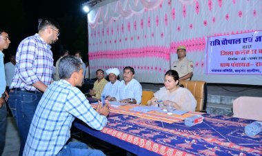 रावतसर में जिला कलक्टर ने जन समस्याओं का किया त्वरित निस्तारण, अधिकारियों को दिए निर्देश