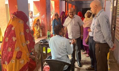 जिला कलक्टर ने नवाचार स्वस्थ जीवन शैली के कैंप का किया निरीक्षण  जिला कलक्टर ने प्राथमिक स्वास्थ्य केंद्र पैहल का किया निरीक्षण