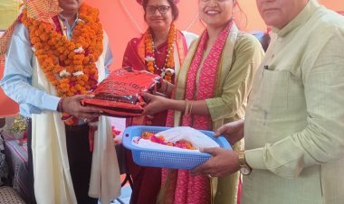 साहित्य और संस्कृति की अमिट पहचान: समरस संस्थान के संस्थापक डॉ. स्नेहिल का धौलपुर आगमन