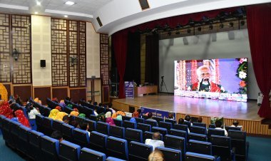 धरती आबा जनजातीय ग्राम उत्कर्ष अभियान के तहत सवाई माधोपुर में जनजातीय गौरव दिवस समारोह आयोजित