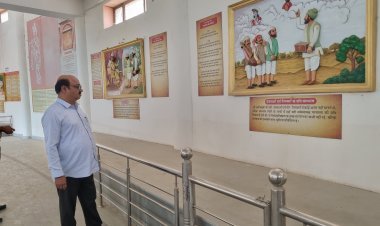 जिला कलक्टर ने अलीबक्श पैनोरमा का किया निरीक्षण