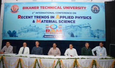 बीकानेर तकनीकी विश्वविद्यालय में अंतरराष्ट्रीय सम्मेलन सफलतापूर्वक संपन्न  
