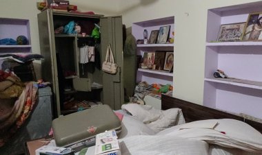 सूने मकान को चोरों ने बनाया निशाना, की चोरी 