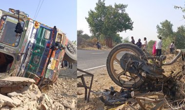 दो हादसों में एक युवक की मौत, दो घायल