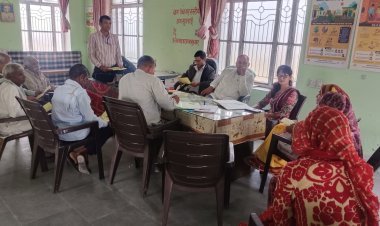 बाल संरक्षण समिति की बैठक 