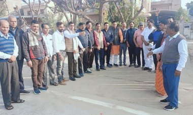 भाजपा की ऐतिहासिक जीत पर चूरू में जश्न, विधायक सहारण ने जताया आभार