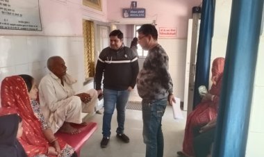 उपखण्ड अधिकारी ने बड़नगर में किया स्वास्थ्य एवं शिक्षा केंद्रों का औचक निरीक्षण