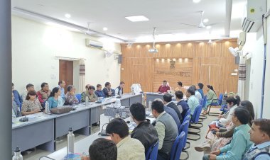 सतत विकास लक्ष्य क्रियान्वयन व मॉनिटरिंग समिति की बैठक आयोजित 