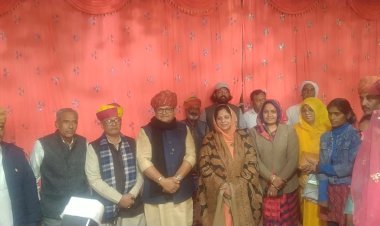 भोमिया जी महाराज की मूर्ति की प्राण प्रतिष्ठा 