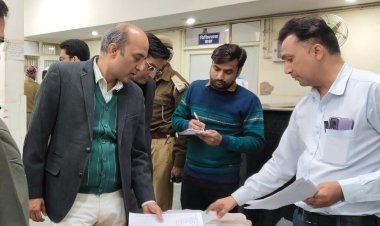 रातभर चला चिकित्सा शिक्षा सचिव का औचक निरीक्षण, व्यवस्थाओं में सुधार के निर्देश